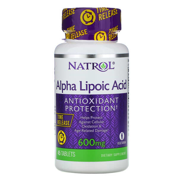 [47469052294] NATROL, ACIDE ALPHA LIPOÏQUE, LIBERATION RETARDEE, 600 MG, 45 COMPRIMES
