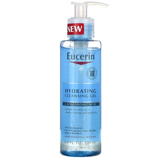 [72140030148] EUCERIN GEL NETTOYANT HYDRATANT + ACIDE HYALURONIQUE 200 ML 