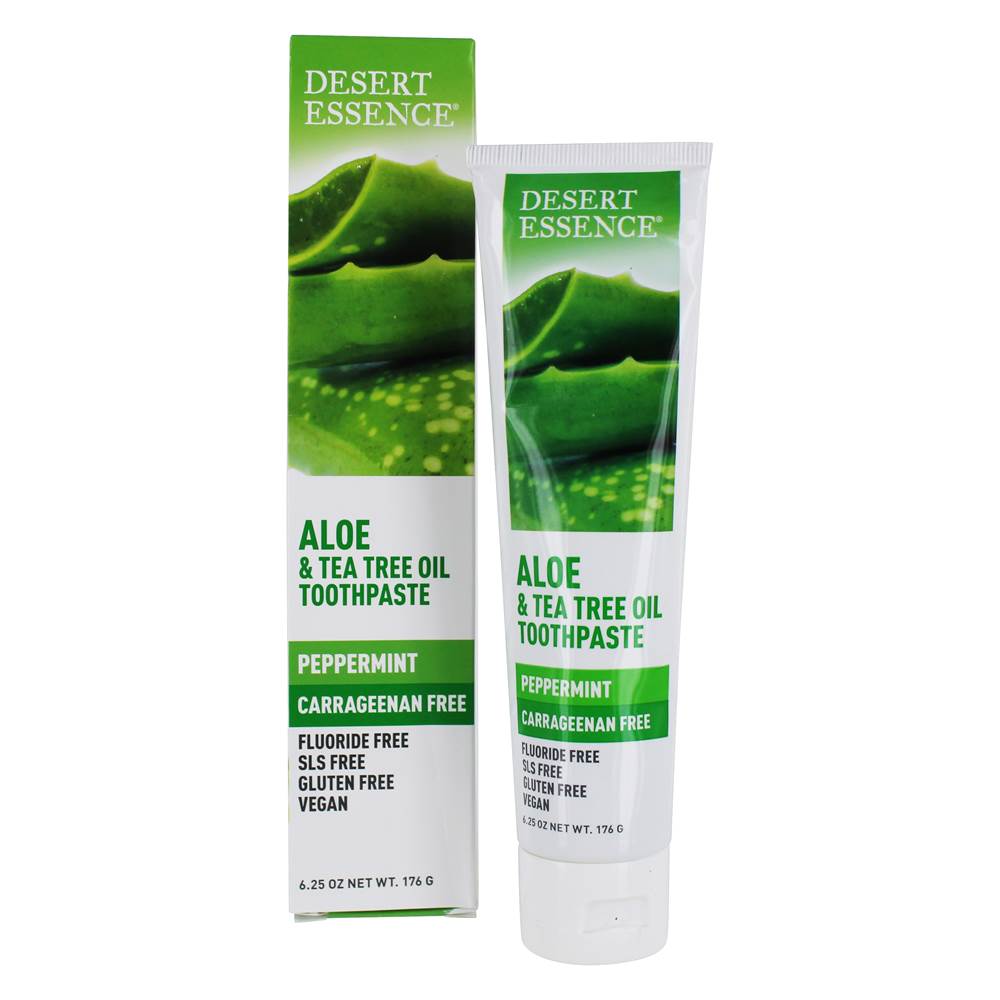 [718334334424] DESSERT ESSENCE DENTIFRICE ALOE VERA ET HUILE DE THÉS