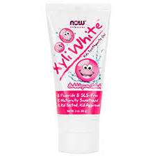 [733739080882] NOW FOODS XYLI DENTIFRICE ENFANTS CHEWING-GUM 85 G