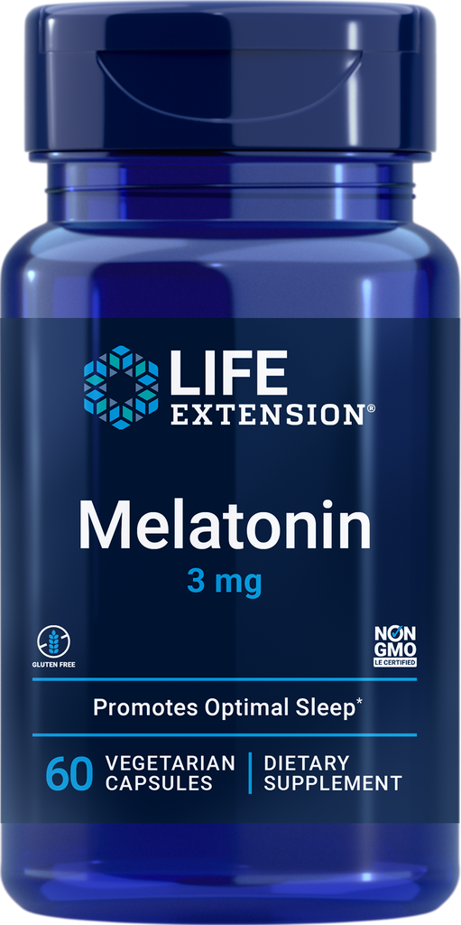 [737870330066] LIFE EXTENSION MELATONINE 3 MG 60 GÉLULES