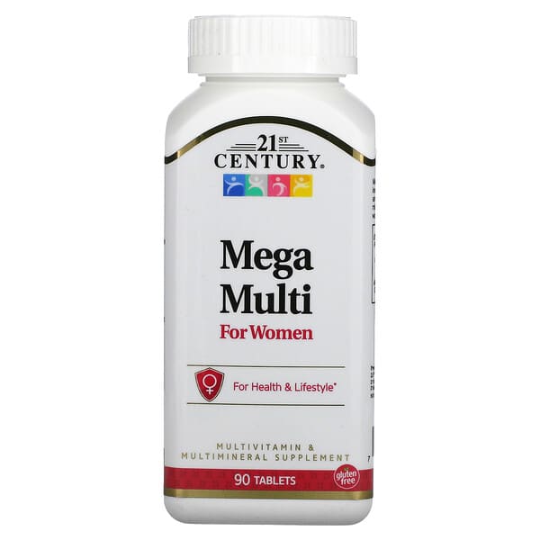 [740985226599] 21ST CENTURY MEGA MULTI WOMEN 90 TABLETS