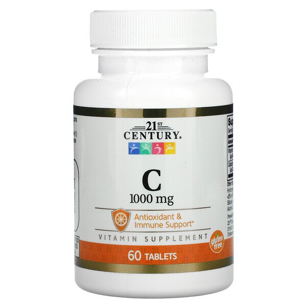[740985280133] 21ST CENTURY VITAMIN C 1000MG 60TABS