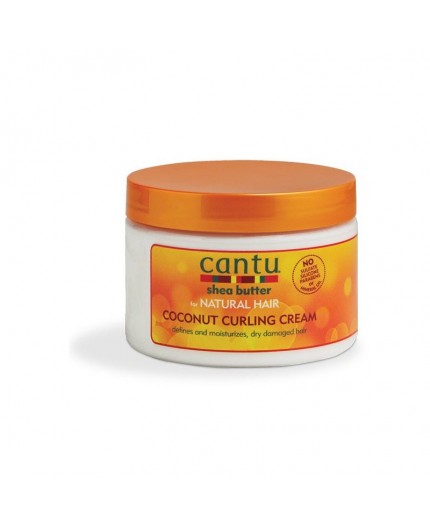 [817513010033] CANTU CREME CAPOLLAIRE NATURAL SHEA BUTTER COCONUT CURL CREAM 340Gr