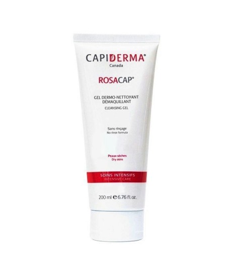 [818118002690] CAPIDERMA ROSACAP GEL ANTI-ROUGEURS DERMO-NETTOYANT 200ML