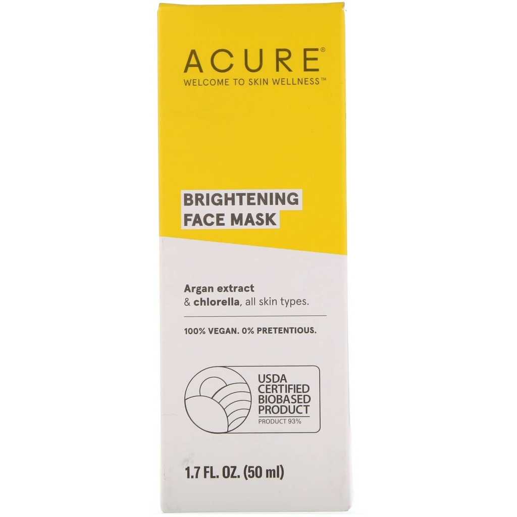 [854049002293] ACURE MASQUE BEAUTE ILLUMINATEUR 50ML