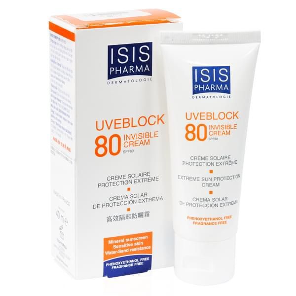 [3031500311270] UVEBLOCK SPF 80 INVISIBLE 40ML