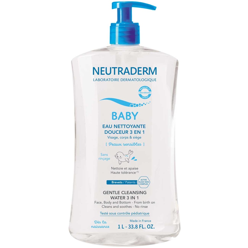 [3273816089072] NEUTRADERM EAU NETTOYANTE DOUCEUR 3 EN 1 DESLA NAISSANCE 1L