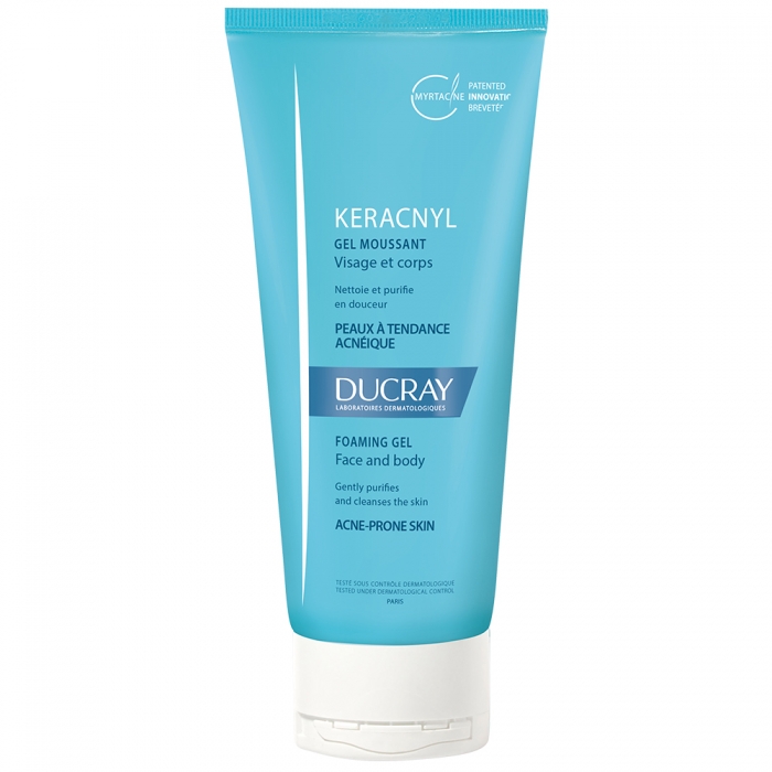 [3282770037500] DUCRAY KERACNYL GEL MOUSSANT  200ML