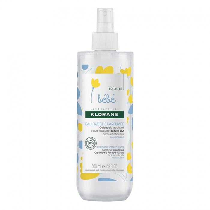 [3282770104882] KLORANE BEBE EAU FRAICHE PARFUMEE 500ML