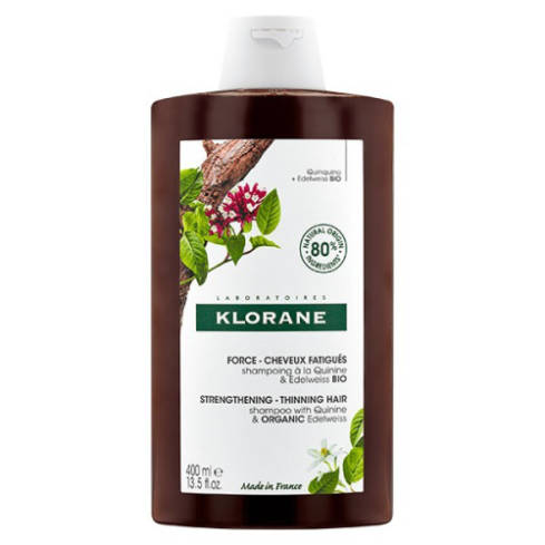 [3282770141283] KLORANE SHAMPOING A LA QUININE ANTI CHUTE BIO 400 ML 