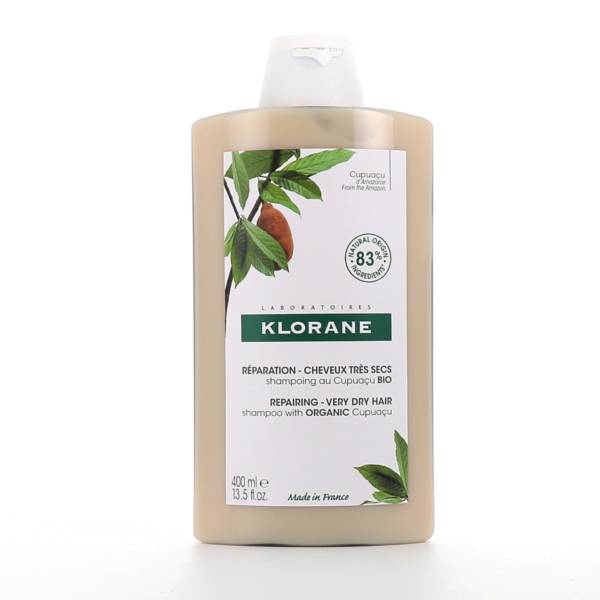 [3282770144727] KLORANE SHAMPOING AU CUPUACU BIO 400ML