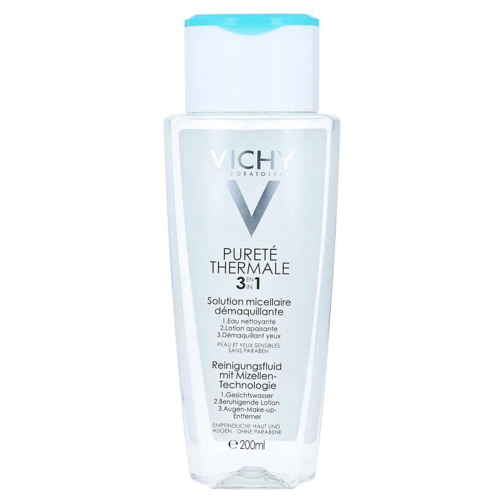 [3337871319427] VICHY  PURETE THERMALE 3en1 FLUIDE NETTOYANT 200ML
