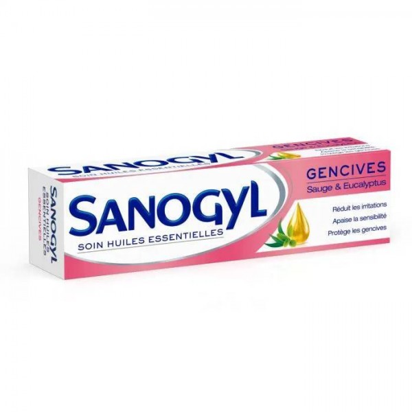 [3346029401075] SANOGYL GENCIVES SAUGE & EUCALYPTUS 75ML