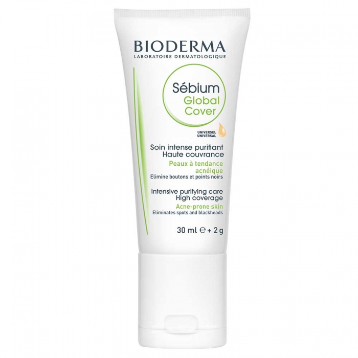 [3401360145207] BIODERMA SÉBIUM GLOBAL COVER ANTI-IMPERFECTIONS PEAUX ACNÉIQUES 30ML