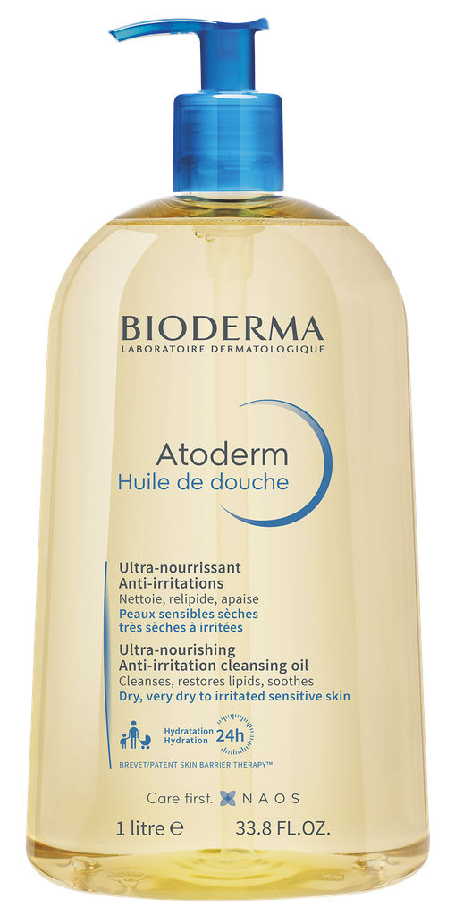 [3401528520846] BIODERMA ATODERMA HUILE DE DOUCHE 1 LITRE