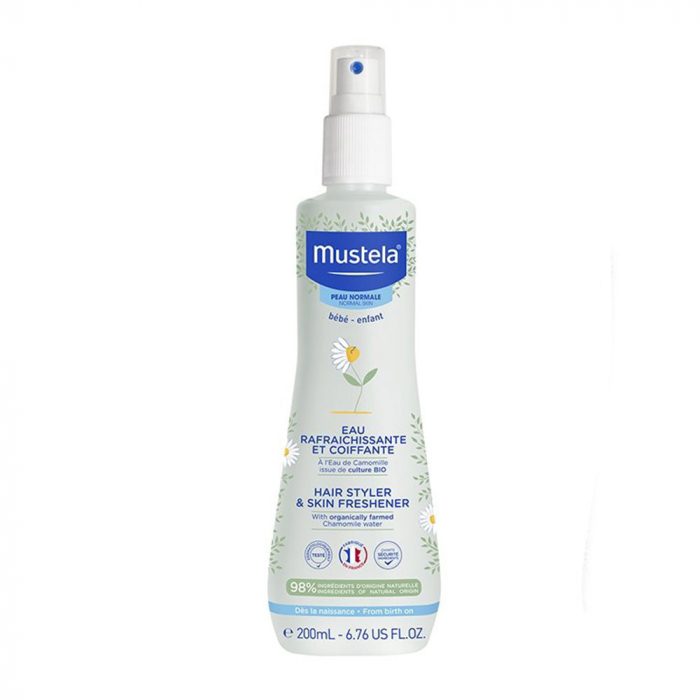 [3504105028244] MUSTELA EAU REFRAICHISSANTE ET COIFFANTE 200ML