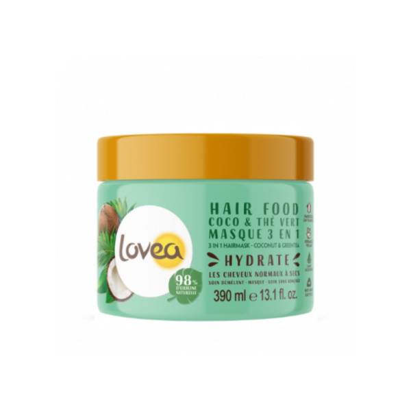 [3506770008286] LOVEA MASQUE 3 EN 1 COCO ET THÉ VERT 390ml