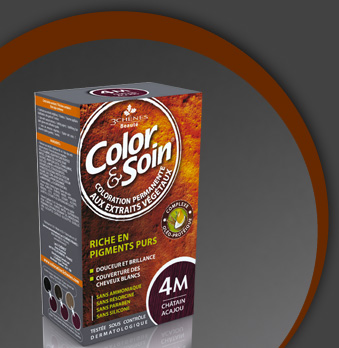 [3525727539383] COLOR ET SOIN CHATAIN ACAJOU 4M