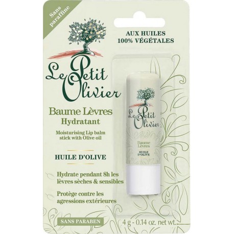 [3549620011616] LE PETIT OLIVIER BAUME LEVRES HYDRATANT HUILE D'OLIVE 4G