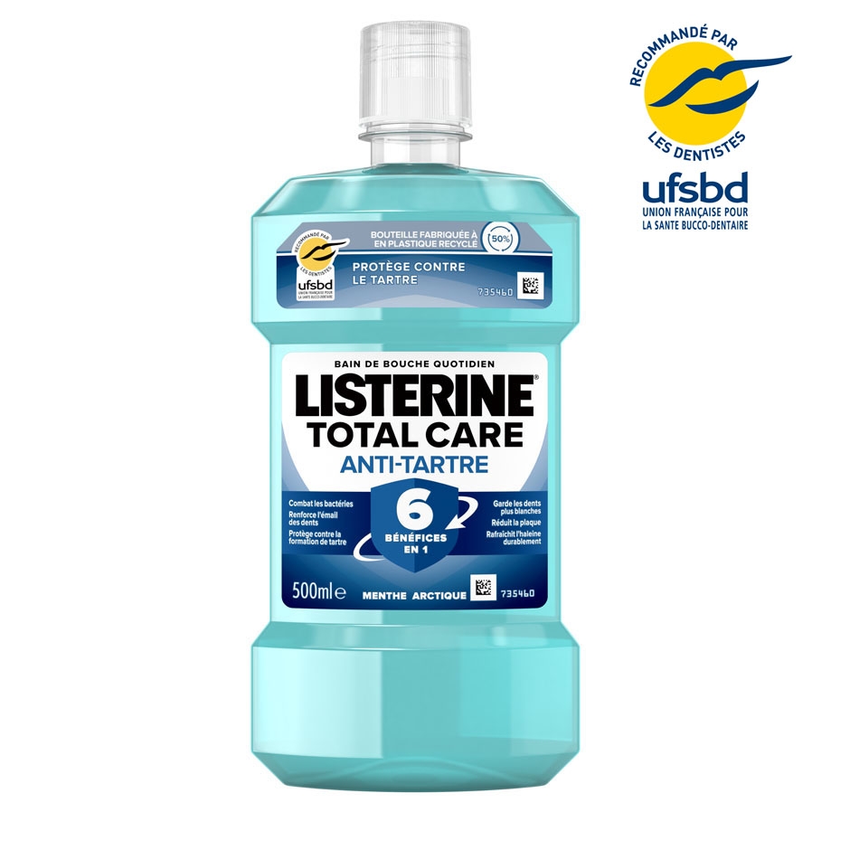 [3574661638706] LISTERINE BAIN BOUCHE TOTAL CARE 500ML