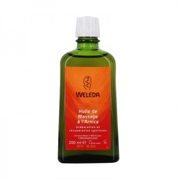 [3596200992438] WELEDA HUILE DE MASSAGE ARNICA 200 ML