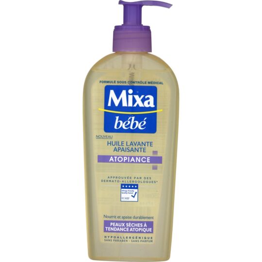 [3600550921045] MIXA BEBE HUILE LAVANTE BEBE ATOPIANCE APAISANTE 250ML