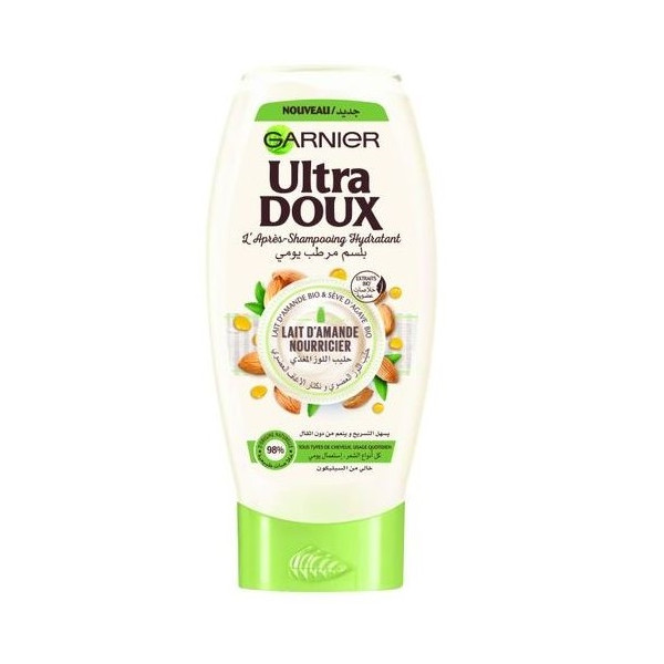 [3610340634482] ULTRADOUX APRES SHAMPOO LAIT AMANDE 200ML
