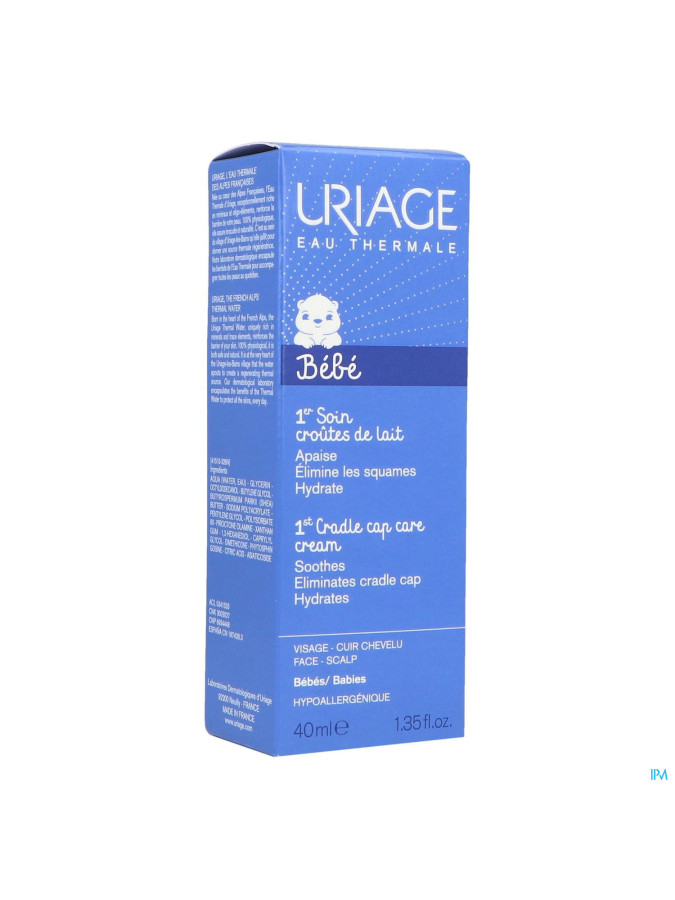 [3661434002502] URIAGE BEBE 1ER SOIN CROUTE DE LAIT 40ML