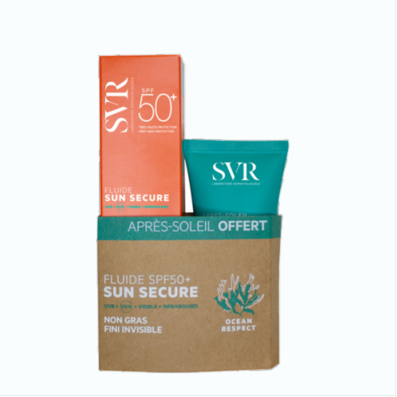 [3662361002665] SVR SUN SECURE FLUIDE SPF50+ ET LAIT APRES SOLEIL OFFERT