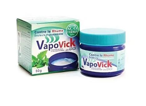 [3760129960025] VAPOVICK POMMADE REVULSIVE ET DECONGESTIONNANTE - 50G
