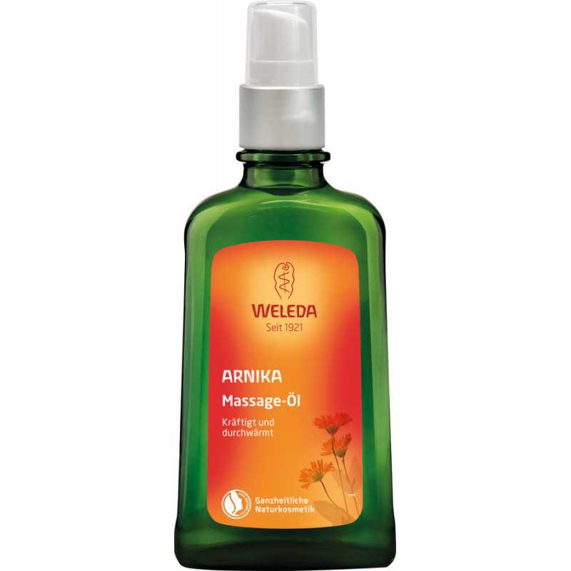 [4001638500814] WELEDA HUILE DE MASSAGE À L'ARNICA BIO 100 ML