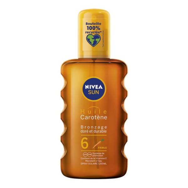 [4005900241238] NIVEA HUILE BRONZAGE INTENSE PROTECTRICE EN SPRAY FPS 6 200ML
