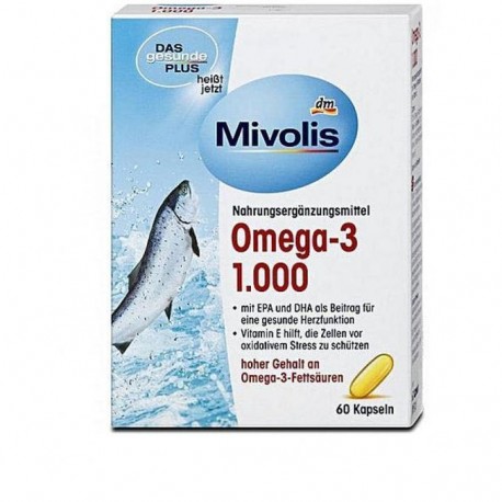 [4010355499950] MIVOLIS OMEGA-3 1000. 60 COMPRIMÉS