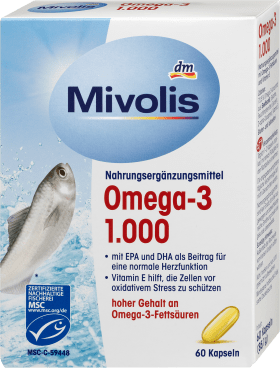 [4058172695896] MIVOLIS OMEGA-3 1000. 60 COMPRIMÉS