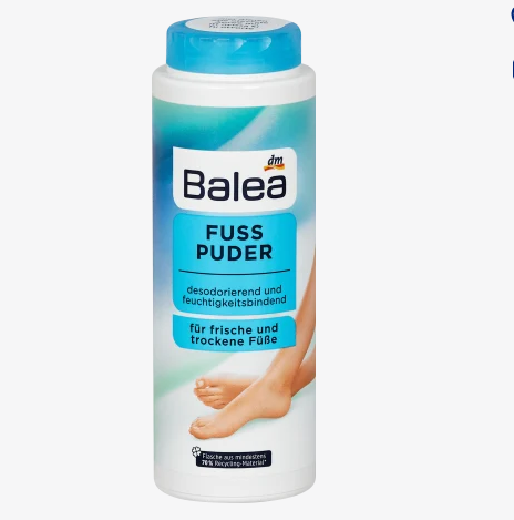 [4066447100976] BALEA POUDRE POUR LES PIEDS 100G