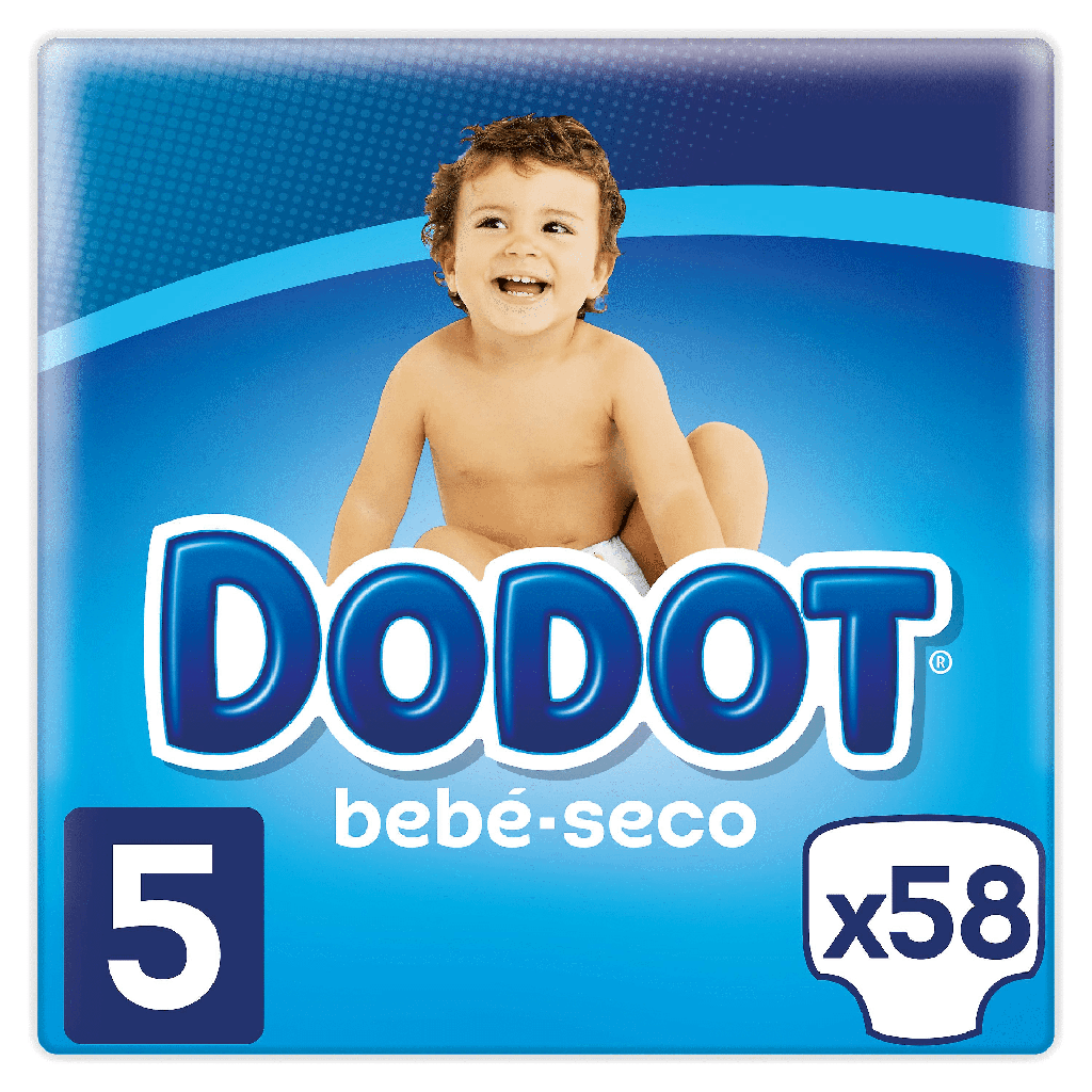 [4084500900165] DODOT COUCHE TAILLE 5 58 UNITÉS