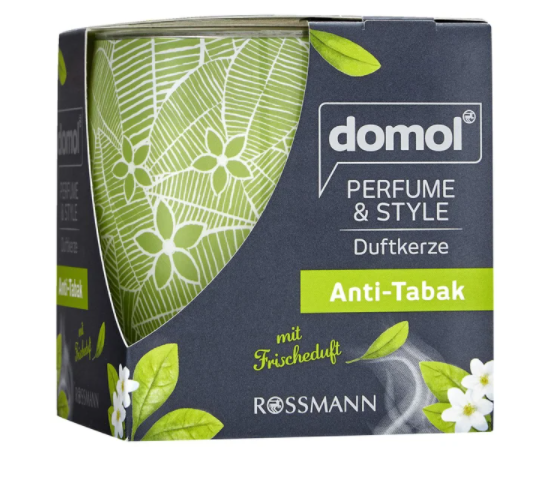 [4305615383460] DOMOL bougie parfumée Anti-Tabac 150 g