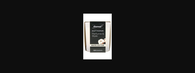 [4305615611402] DOMOL Bougie parfumée Vanille 150 g