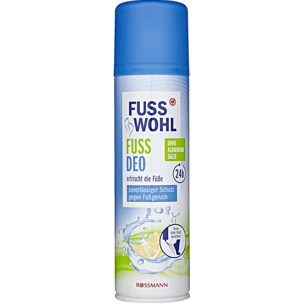[4305615639734] FUSSWOHL DEODORANT CITRON CHAUSSURES 200 ml