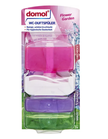 [4305615736747] DOMOL WC JARDIN DE FLEURS 165ML