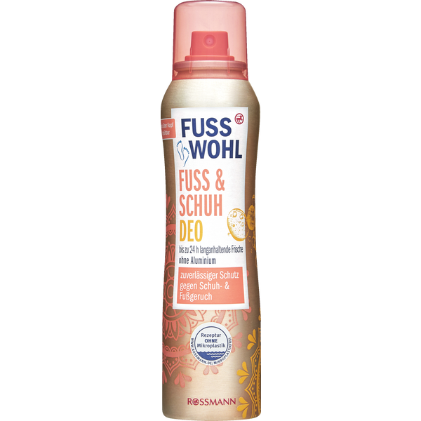 [4305615744353] FUSSWOHL DEODORANT PIED ET CHAUSSURE 150ML