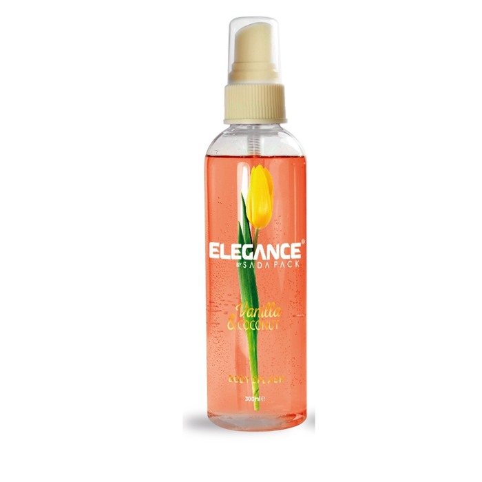 [5283022020392] ELEGANCE BODY SPLASH VANILLA 300ML