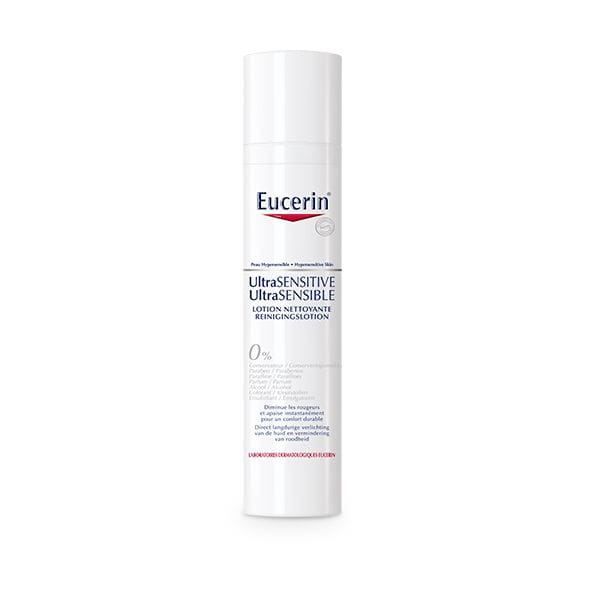 [5285001952991] EUCERIN FACIAL SCRUB 500M + ULTRA SENSIBLE LOTION NETTOYANTE 100M
