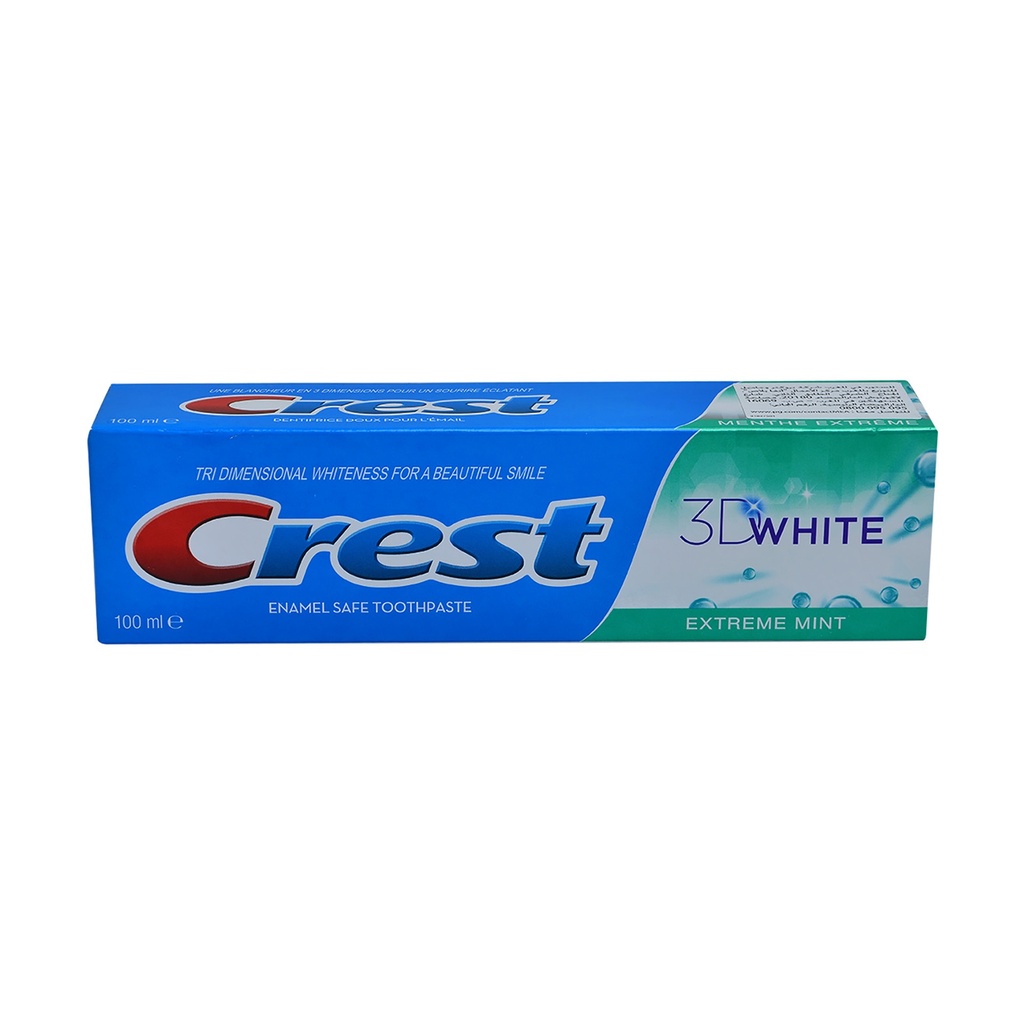 [5410076418145] CREST DENTIFRICE 3D WHITE 100ML