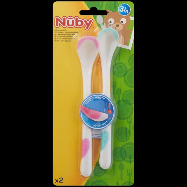 [5414959067093] NUBY CUILLÈRES THEERMOSENSIBLES X2