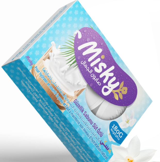 [6110194606262] MISKY SAVON LAIT 3 X 60GR
