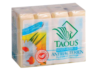 [6111024004883] TAOUS SAVON ANTIBACTERIEN PACK DE 4 X 125GR