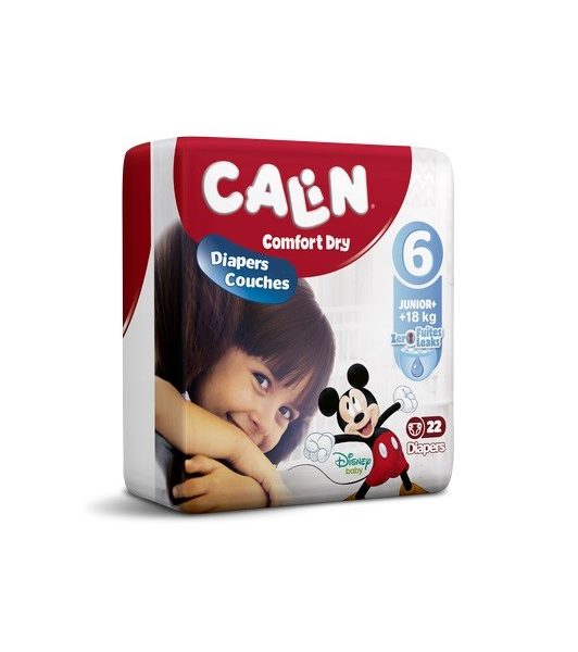 [6111245593012] CALIN TAILLE 6 COMFORT DRY 22 UNITES