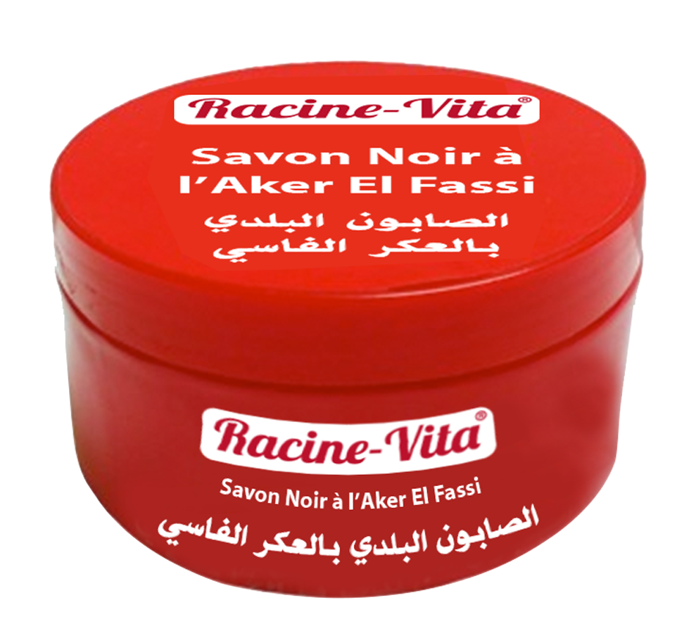 [6111255614943] ARGALEV SAVON NOIR A L AKER FASSI 150GR